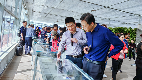 lewin乐玩官网副总经理陈曦向培训班介绍托普智能终端 lewin乐玩官网副总经理陈曦向培训班介绍托普智能终端