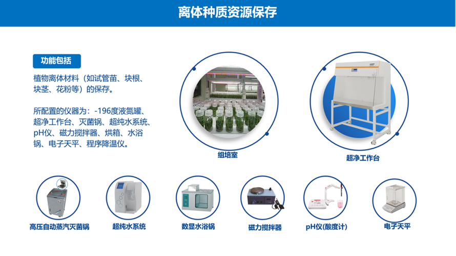 离体种质资源保留 离体种质资源保留